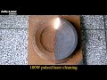 Comparison between pulse laser cleaning and continuous laser cleaning