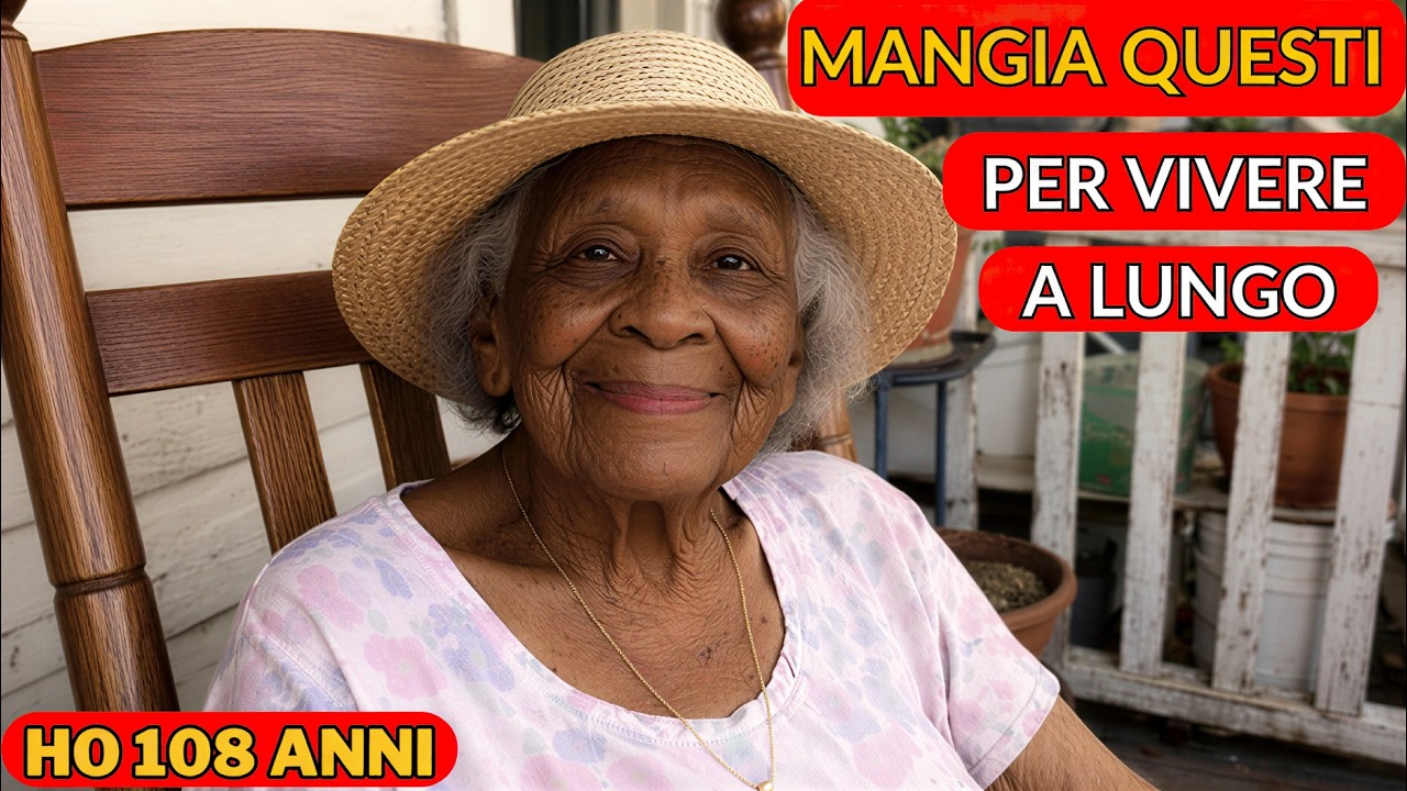 Ho 108 anni... Questi 7 alimenti sono il motivo per cui sono ancora vivo