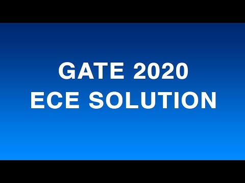 How to Download GATE 2020 ECE Paper Solution | Genique Education