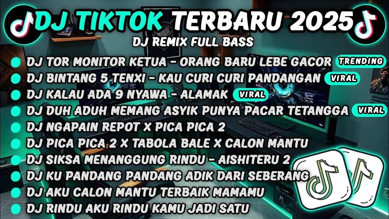 DJ TIKTOK TERBARU 2025🎵DJ TOR MONITOR KETUA - ORANG BARU LEBE GACOR🎵DJ NGAPAIN REPOT X TABOLA