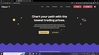 Clipper - dex na Optimism | potencjalny airdrop $CLIP+ $OP