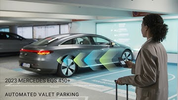 2023 Mercedes EQS 450+ - Automated Valet Parking - Germany