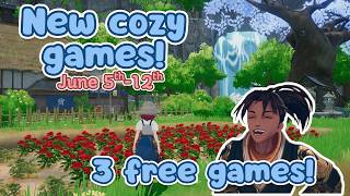 New cozy games with three that are free to play! ✨ | Indie games, Steam, Free games