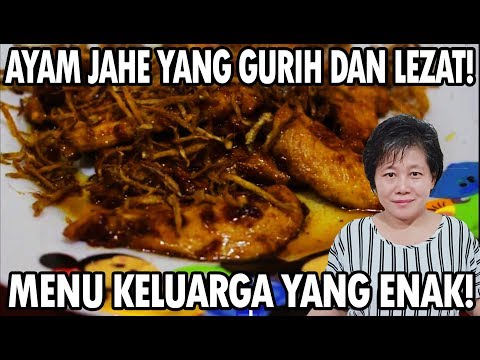 Resep Ayam Jahe Minyak Wijen