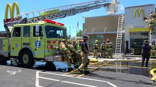Mc Donalds Fire 501 West Sunshine Springfield MO 7-7-2018