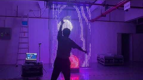 Human Real-time Interactive 3D Volumetric LED Display / 3D LED Cube / 3D Matrix Light