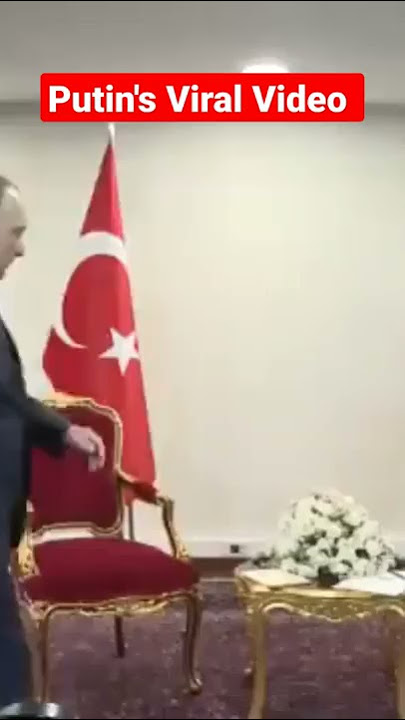 Turkey President Makes Vladimir Putin Wait, Watch What Happens Next #shorts #putin