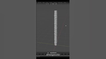 How To Make A Leather Handle In Blender #blender #3d #blendertutorial