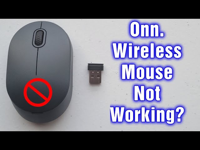 sko Skænk indbildskhed How to fix wireless mouse not working on windows 10 - YouTube