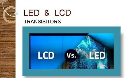 LED and LCD/Transistors/workshop instructor electronics/Gate/Neet/btech electronics/polytechnique