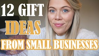 12 Gift Ideas from Small Businesses - All Under £30!