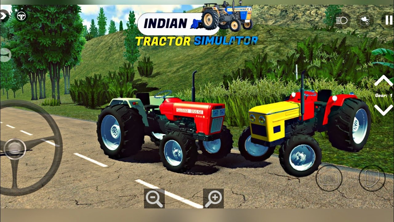 indian tractor simulator game New tractor driving game Swaraj HMT