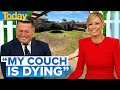 Ally’s remark on her poor lawn maintenance has Karl in stitches | Today Show Australia