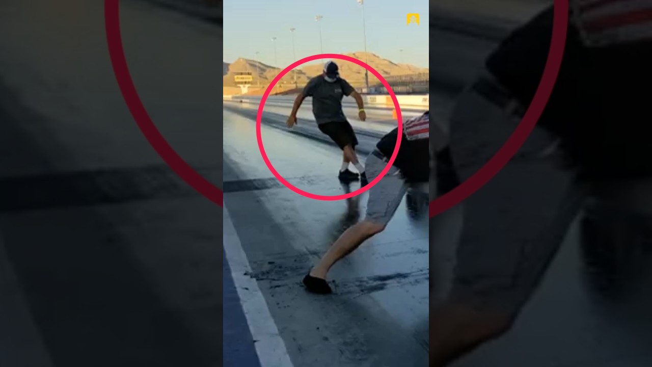 The Secret of Sticky Asphalt on Drag Race Tracks! 