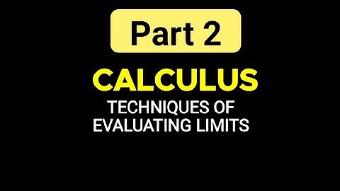 Techniques of evaluating limits which central theorem limit | L