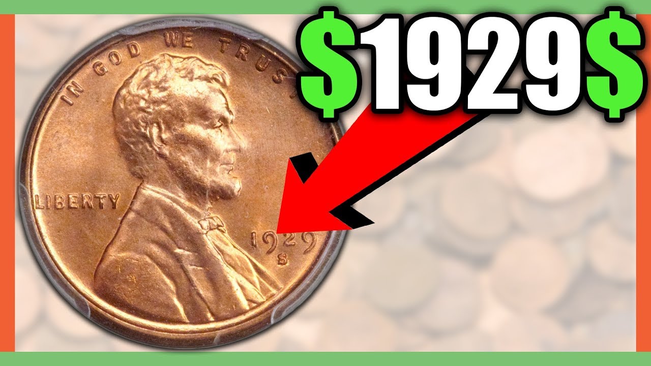 1929 WHEAT PENNY VALUE - VALUABLE LINCOLN PENNY COINS WORTH MONEY