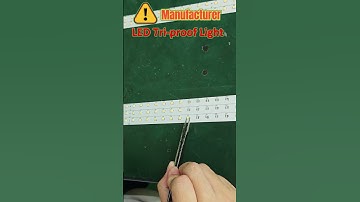 Hand Assembled Precision：The Micro Step That Defines a Macro Performer LED Tri proof Light #comled