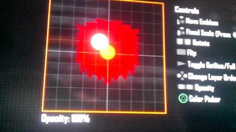 Black ops 2 how to make Elmo emblem