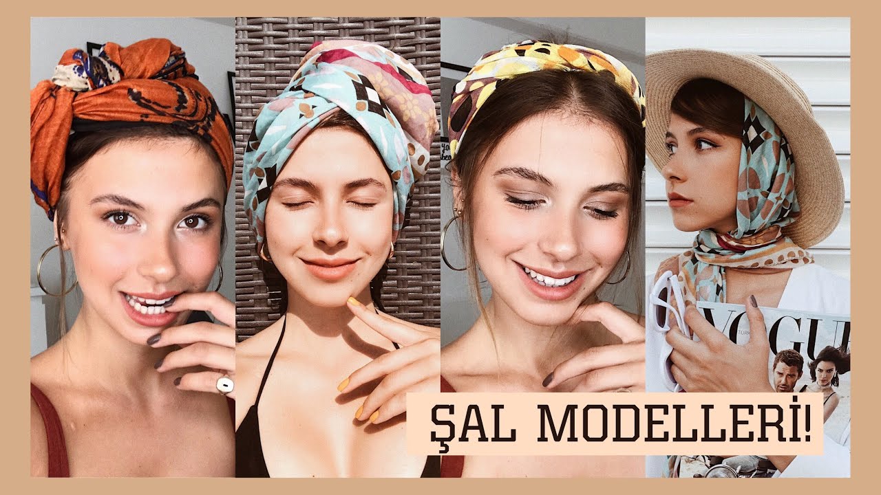 Sal Baglamak Cok Moda En Kolay Sal Baglama Modelleri Youtube