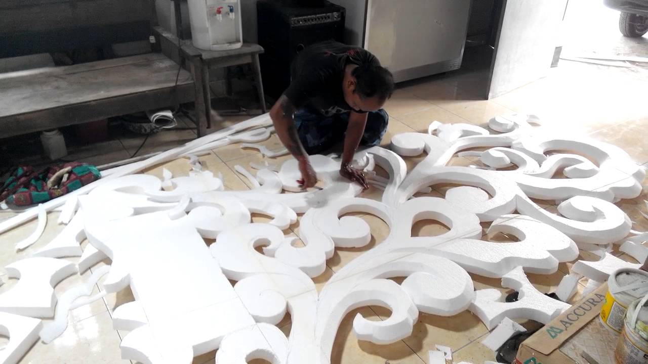 Pembuatan Dekorasi Kerajinan  Styrofoam  Yogyakarta YouTube