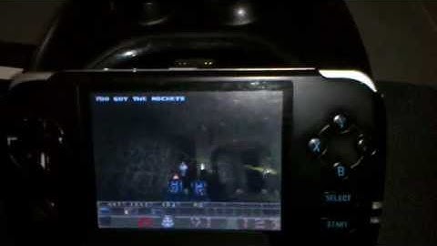 GCW Zero running some Quakeforge