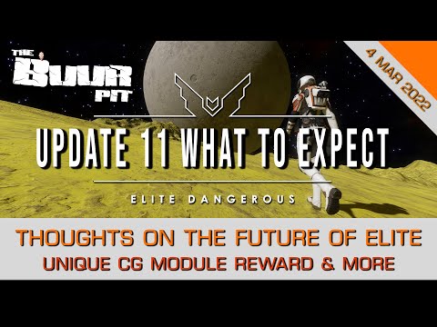 Elite Dangerous News: Update 11, The Future of Elite, FDEV News, Unique CG Module Reward & Much More
