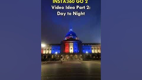 Insta360 GO 2: Day to Night #shorts
