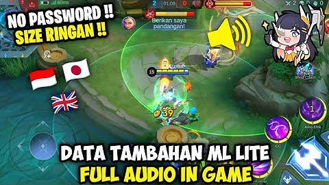 Data Open Full Audio In Game Sfx Skill Hero, Quick Chat & Bahasa Indonesia, Inggris & Jepang Terbaru