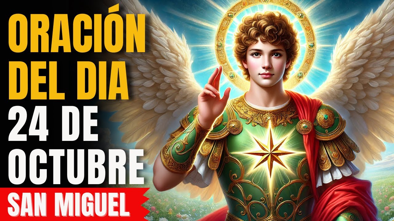 San Miguel Arcángel pelea por ti ⚔️ y ROMPE toda oscuridad ! ¡Ora con fe! ✨