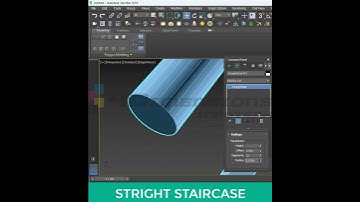 Create Straight Staircase in 3ds Max | HOW TO MAKE STAIRS | 3DS MAX FULL MODELING TUTORIAL