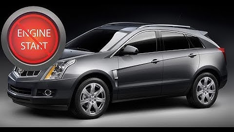 Open and Start a push-button start Cadillac SRX with a dead key fob battery.