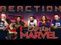 Captain Marvel - Official Trailer REACTION!!