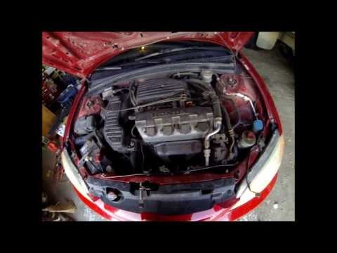 Honda Civic exhaust install 3