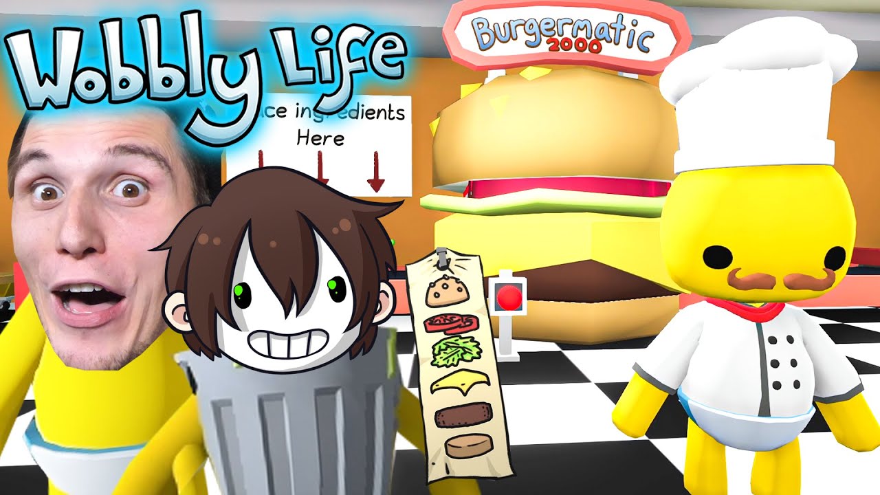 Paluten & GLP braten WOBBLY LIFE Burger