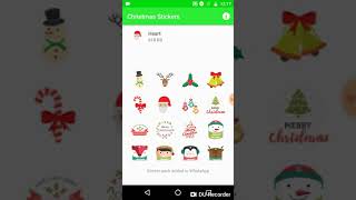 Christmas Stickers for WhatsApp screenshot 3