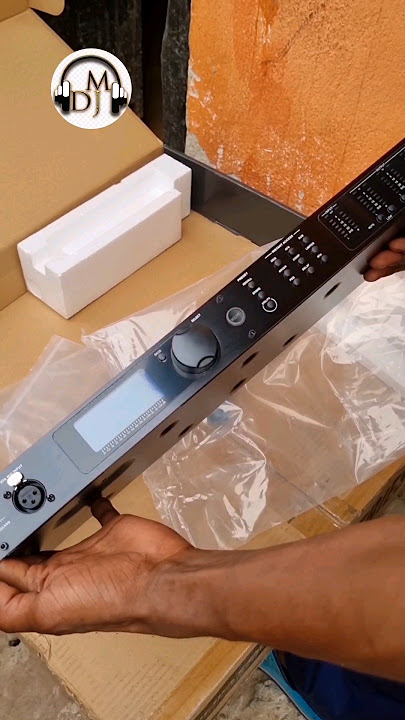 PA2 DriveRack Digital Sound system Management, DSP crossover #video #unboxing #dj #sound #audiotone