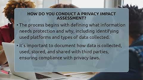 How Do You Conduct A Privacy Impact Assessment? - Everyday-Networking