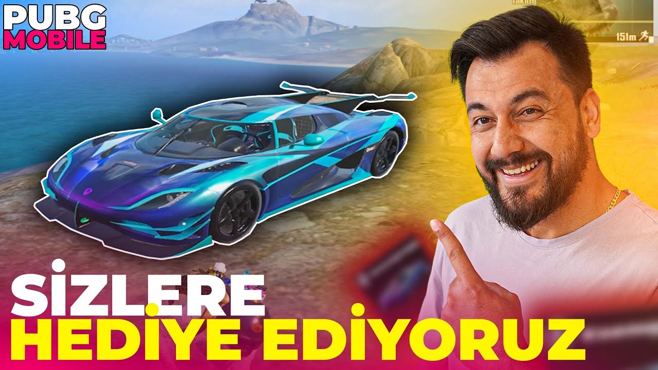 OYUNUN EN İYİ ARABASI GELDİ !! SİZLERE HEDİYE EDİYORUM / Pubg Mobile Koenigsegg Kasa Açılımı