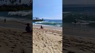 crazy waves today, wiped out everyone!! guess where this is?