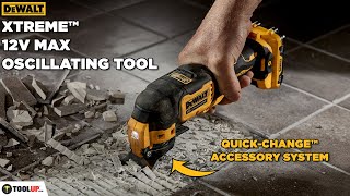 DeWalt NEW XTREME™ 12V MAX* Brushless Cordless Oscillating Tool
