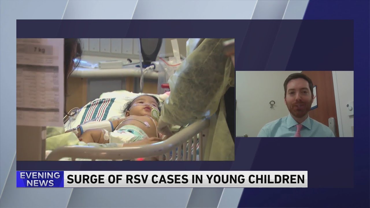 Doctors seeing surge of RSV cases in young children - YouTube