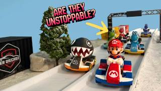 Yoshi Tag Team Race! | Craziest Hot Wheels Mario Kart Format Yet!