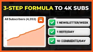 I Struggled To Grow My Substack Until I Did These 3 Things