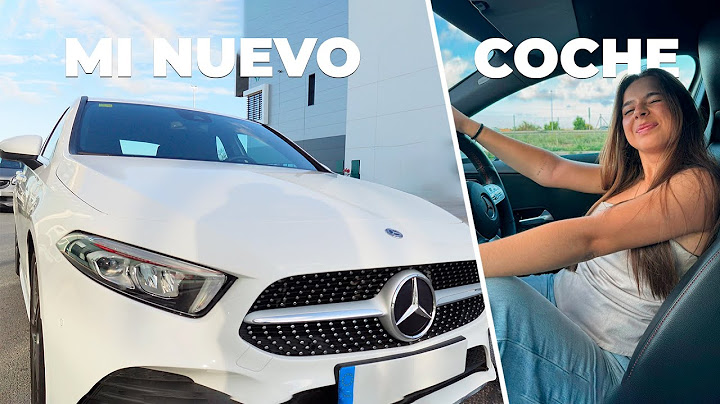 Me compré mi primer coche