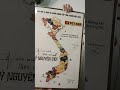Bản đồ nổi 34 tỉnh thành nhìn đẹp quá