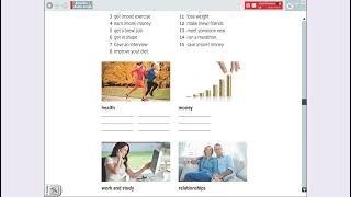 Personal best level 2 unit 1 vocabulary