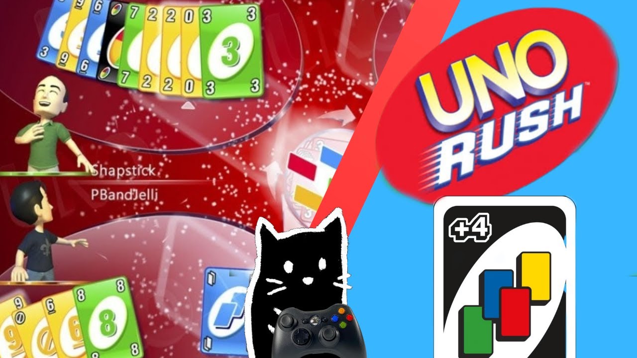 UNO RUSH, COMO FAZER BOTS PASSAREM RAIVA - APENAS XBOX 360...