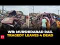 Murshidabad train tragedy: Four killed, including 3 children, after passenger train rams pool car