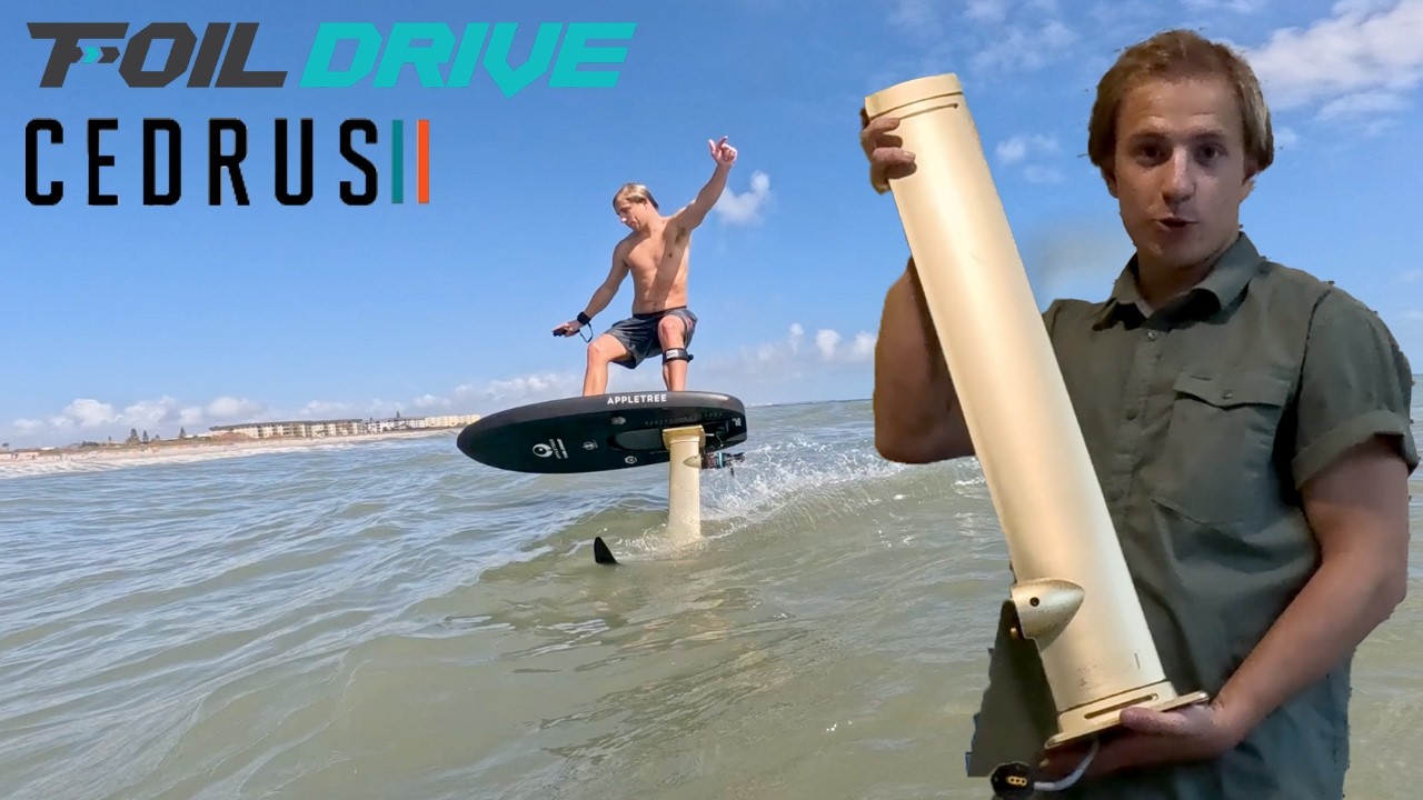 Первый тест-драйв Cedrus Integrated Foil Drive Mast | Распаковка
