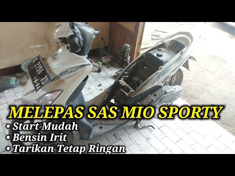 Memperbesar api busi di yamaha mio. 